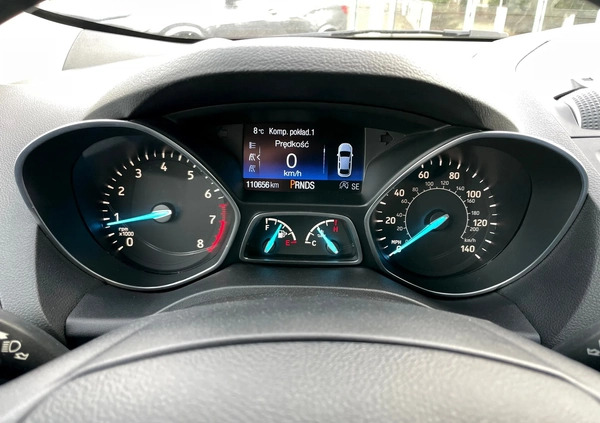 Ford Escape cena 64900 przebieg: 110000, rok produkcji 2019 z Poniec małe 106
